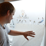 Branded Etch/Frost effect vinyl - DWJ Display